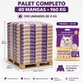 40 Mangas (240 unidades de 4kg) 960kg